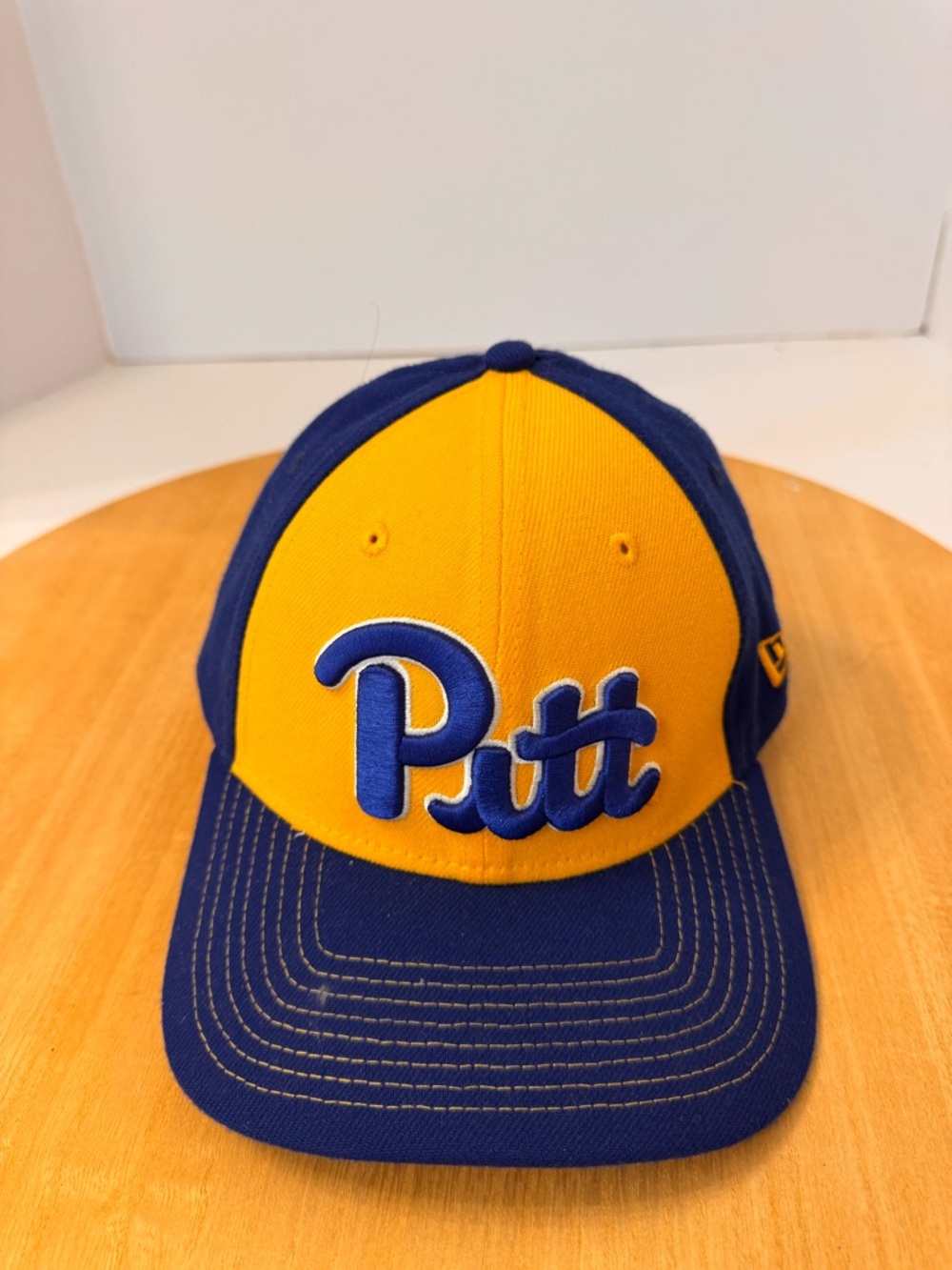 New Era Pitt Two-Tone Blue and Gold Baseball Cap